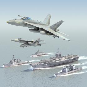US Navy Carrier Strike Group